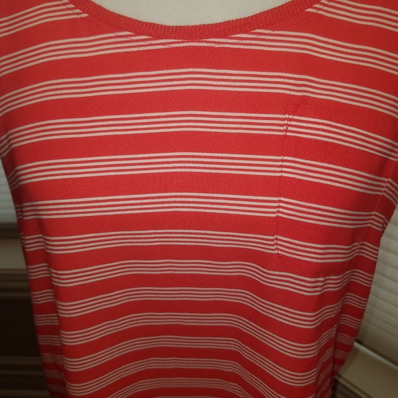 LOFT Striped Sleeveless Blouse - Picture 2 of 2
